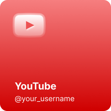 Карточка YouTube в конструкторе сайтов